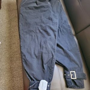 Fashion Nova Buckle Jeans